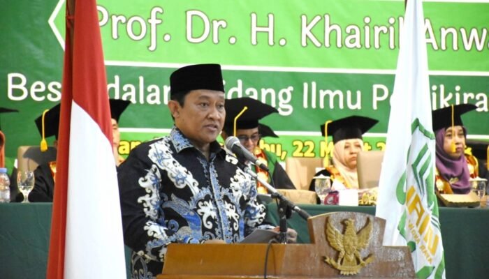 Hadiri Pengukuhan Guru Besar, Wagub Minta IAIN Cetak SDM Unggul