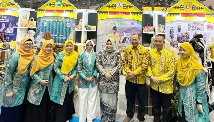 INACRAFT 2023, Dekranasda Batola Promosikan Kerajinan dan UMKM