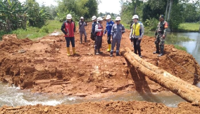 PT Adhi Cipta – KSO Tambahkan Box Culvert Agar Air Cepat Surut