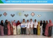 UPZ Bank Kalsel Salurkan Bantuan Korban Kebakaran di Jalan Ternate Rp 100 Juta
