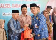 Pemkab Batola Bagi Sembako dan Lounching Tapih Sarung Saraba Bisa
