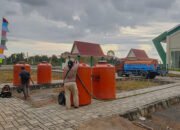 Jelang Haul Datu Kelampayan, BPBD Distribusikan Air Bersih