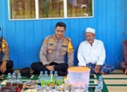 Kapolres Kotabaru Silaturahmi Ke Kediaman Guru Mufron Desa Pantai