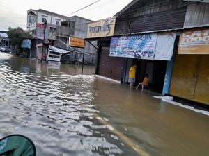 Banjir di HSU Meluas, Aktifitas Warga Terganggu