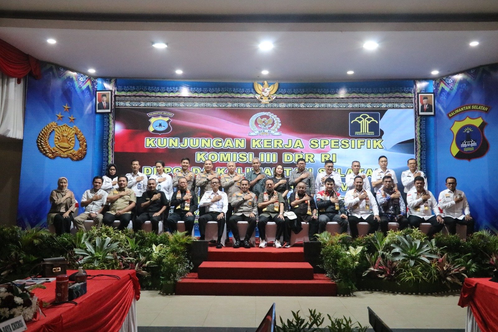 Kemenkumham Kalsel, Polda Kalsel dan DPR RI Duduk Bersama Bahas Urgensi Penegakkan Hukum 1 IMG 20230401 WA0003