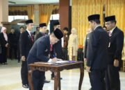 Janji Adi Lesmana Usai Dilantik Sebagai Sekda HSU 31 Janji Adi Lesmana Usai Dilantik Sebagai Sekda HSU