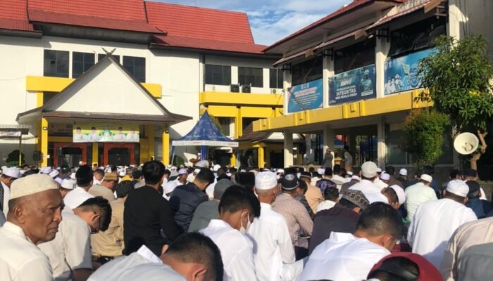 Warga Muhammadiyah Banjarmasin Antusias Laksanakan Shalat Ied, Tunda Open House