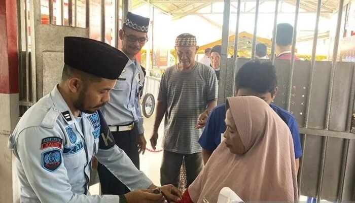 Selama Lebaran, Pengamanan Ekstra Ketet Terhadap Pengunjung Lapas Banjarmasin