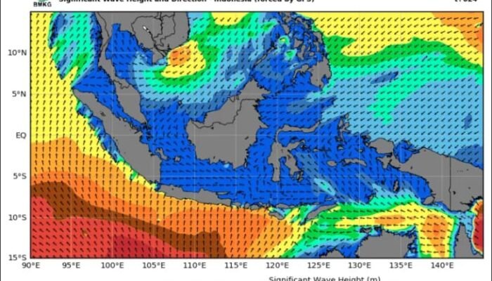 Langit di Banjarmasin Berawan Cerah, Palangka Raya Berawan