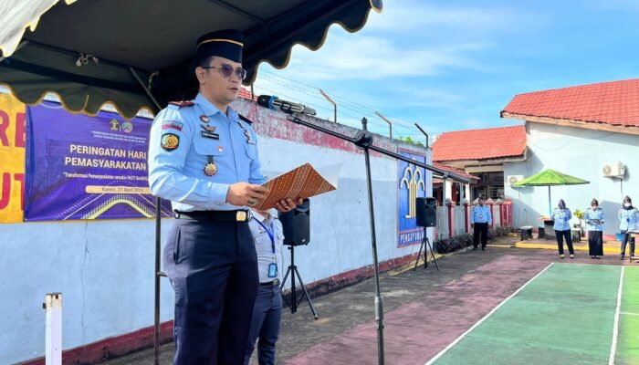 Rutan Pelaihari Gelar Apel Hari Bhakti