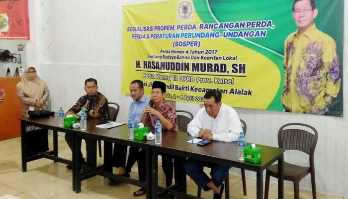 Hasanuddin Murad Ajak Masyarakat Mencintai Budaya dan Kearifan Lokal