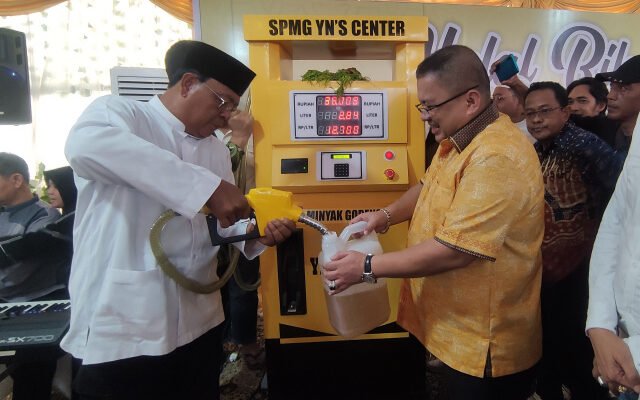 YN’S Center Luncurkan Stasiun Pengisian Minyak Goreng, Paman Birin Beri Apresiasi