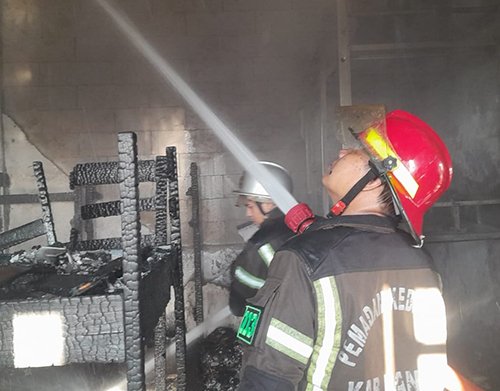 Asrama Santri di Sekumpul Terbakar 1 5 Kebakaran 3klm