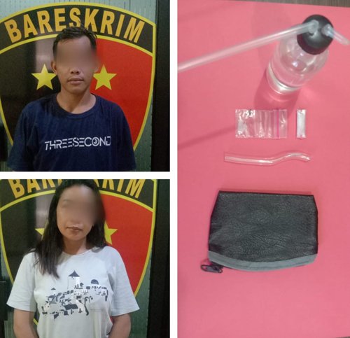 Kakak Beradik Pengedar Narkoba Ditangkap 1 6 Sabu kakak adik 3klm