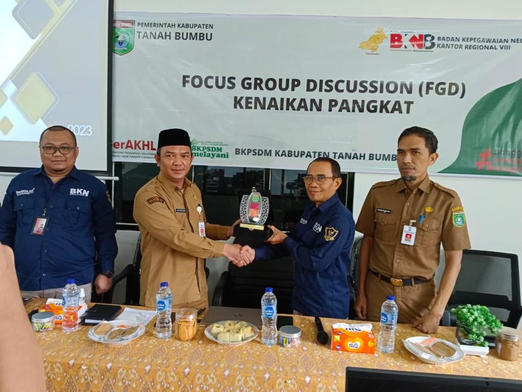 BKPSDM Tanbu Selenggarakan FGD Kenaikan Pangkat 1 Hal 12 Tanbu 35 klm 1