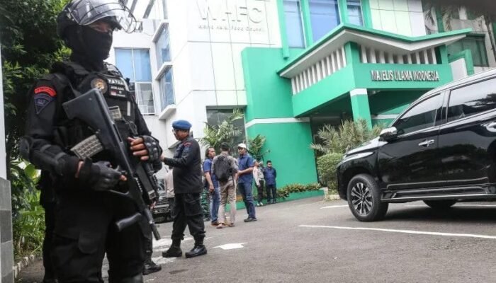 Polisi Selidiki Asal Usul Senjata Digunakan M saat Menembak Kantor MUI