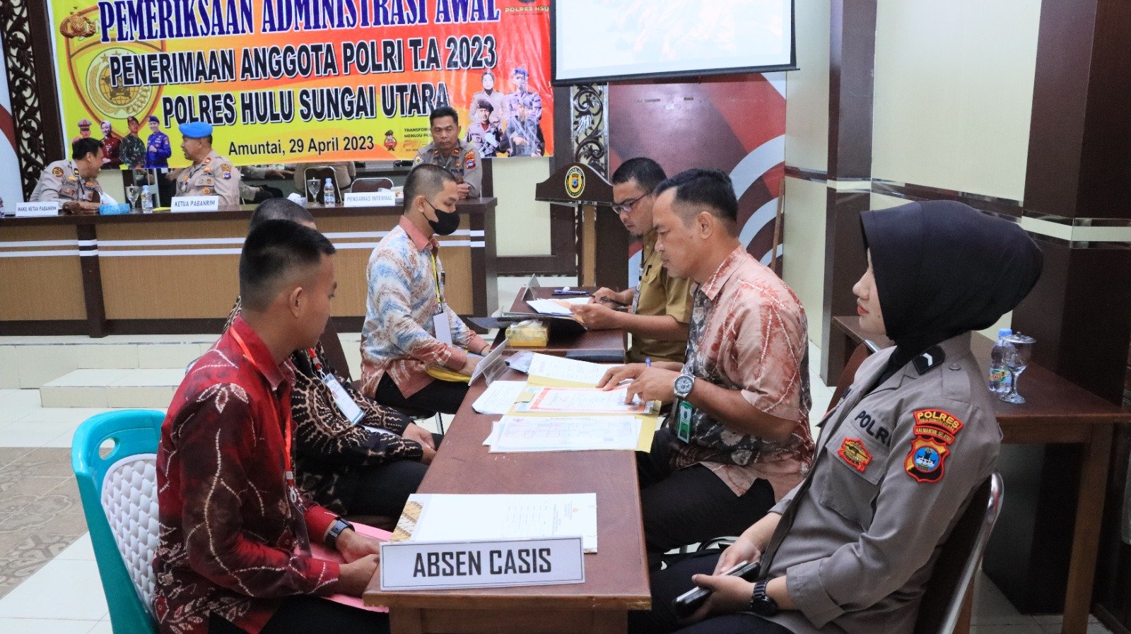 83 Pendaftar Anggota Polri di Polres HSU 1 IMG 20230503 WA0067