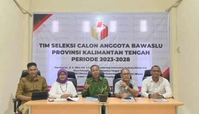 48 Orang Ikuti Seleksi Calon Anggota Bawaslu Kalteng
