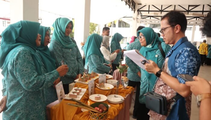 TP PKK Kecamatan Tabukan Juara Lomba Masak Ikan se Batola