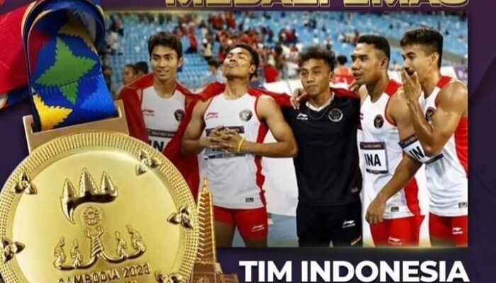 Maria Londa dan Estafet 4×100 Meter Putra Raih Emas di Atletik SEA Games 2023