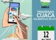 Prakiraan Tujuh Kabupaten/ Kota di Kalsel Berdampak Hujan Lebat