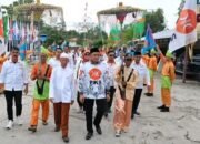 Diiringi Seni Hadrah, PKS Daftarkan 35 Bacaleg ke KPUD Batola
