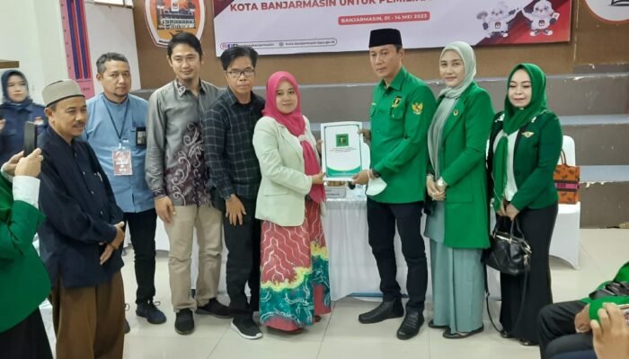 PPP Banjarmasin Daftarkan Caleg Perempuan Lebih 50 Persen, PBB Tampilkan Muka Baru
