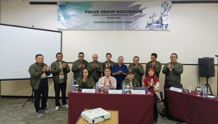 FGD Adakan Survey Mengetahui Indeks Kemerdekaan Pers di Kalteng