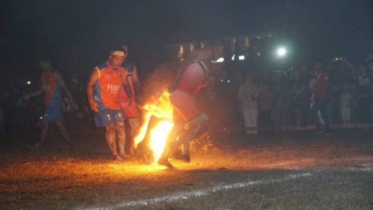 Sepak Sawut Bola Api, Bagian Ritual Suku Dayak Meninggal Dunia. 1 IMG 20230526 WA0002