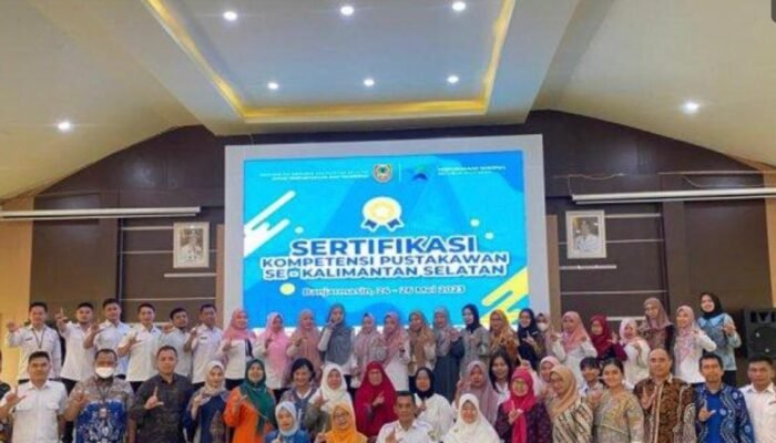 Dispersip Kalsel Masuk 10 Provinsi yang Ujian Kompetensi Sertifikasinya Dibiayai Pusat