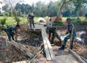 Satgas TMMD ke-116 Kodim 1002/HST Bikin Jembatan 2,382 Meter 29 Satgas TMMD ke-116 Kodim 1002/HST Bikin Jembatan 2,382 Meter