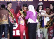 Benaya dan Marcelina Dinobatkan Sebagai Jagau dan Bawi Nyai Pariwisata Kalteng 2023