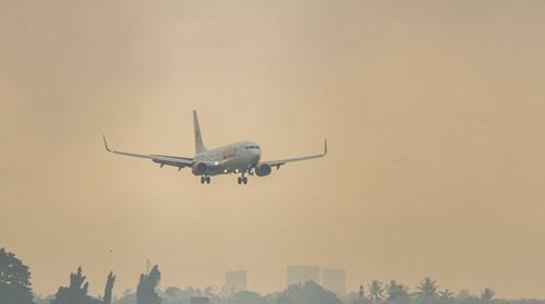 2.168 titik api Karhutla di Kalsel, bandara dikepung asap