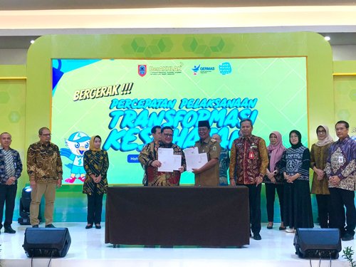 1 4 klm Kontrak Pemprov 20 Paman Birin buka Raker Kesda1