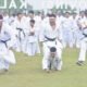 1 4 klm Kontrak Pemprov Latihan karate bersama Gubernur