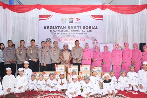 5 Kapolres Sambangi Panti 3klm