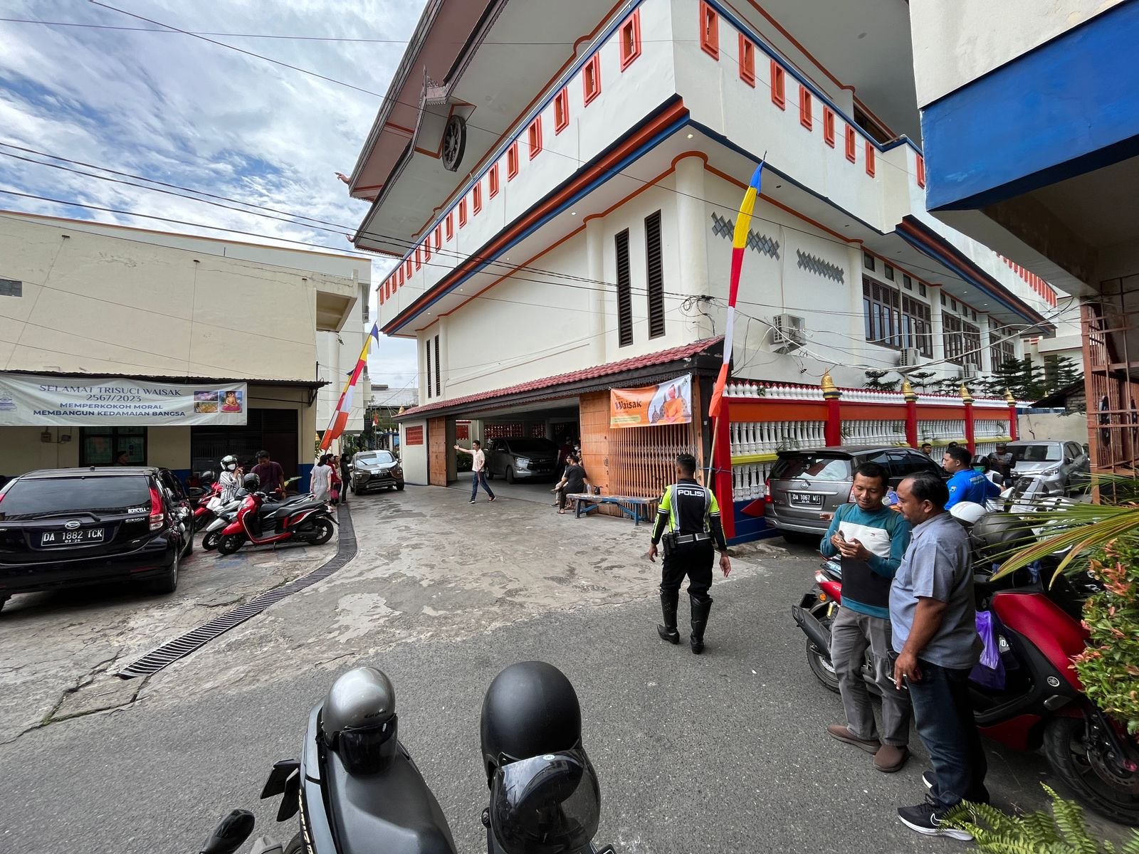5 Polresta Amankan Pelaksanaan Tri Suci Waisak 3klm