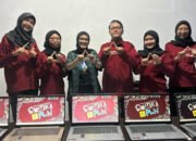 Tingkatkan Mutu Pendidikan PLN Beri Bantuan Laptop Pada LKP Santika