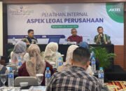 Bank Kalsel Gelar Pelatihan Internal Aspek Legal PerusahaanBersama Kantor Hukum Diankorona Riadi