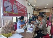 Sambut Hari Bhayangkara Polres Kotabaru Bakti Donor Darah