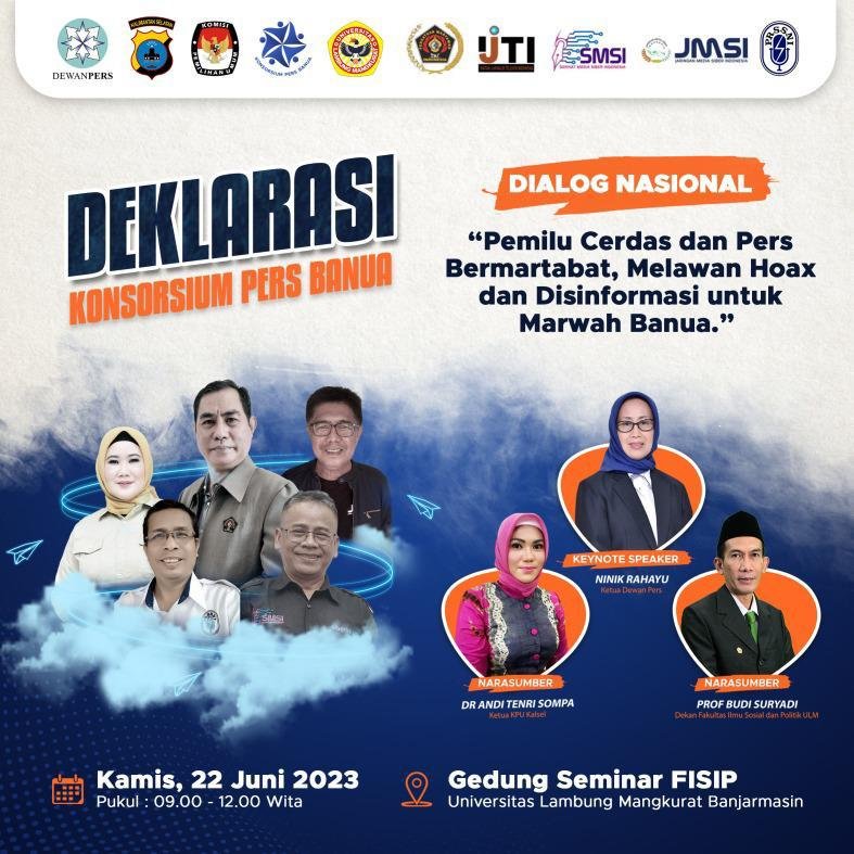 Deklarasi Konsorsium Pers Banua dan Dialog Nasional 1 IMG 20230619 WA0053