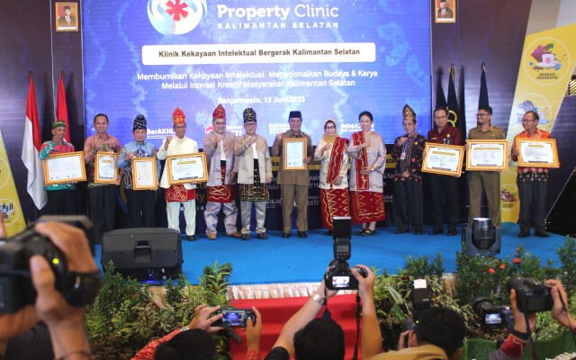 Membumikan Kekayaan Intelektual melalui Inovasi Kreatif Masyarakat, Mobile IP Clinic Kalsel Tahun 2023 Resmi Digelar