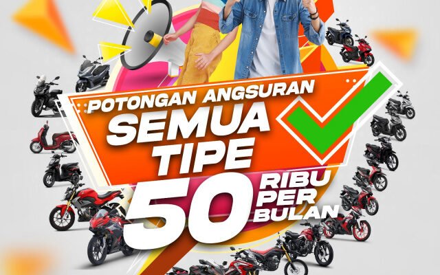 Semua Tipe Motor Honda dapat Potongan Angsuran di Kota Banjarbaru dan Kabupaten Banjar