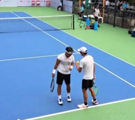 Petenis Asal Banjarmasin, Rifqi Ditaklukkan Unggulan Pertama, Christo/Nathan ke Final Medcoenergi Jakarta 1 WhatsApp Image 2023 06 03 at 09.44.29