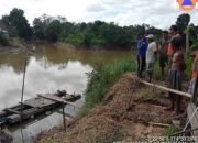 BPBD Monitoring Longsor Tebing di Pingaran Ilir