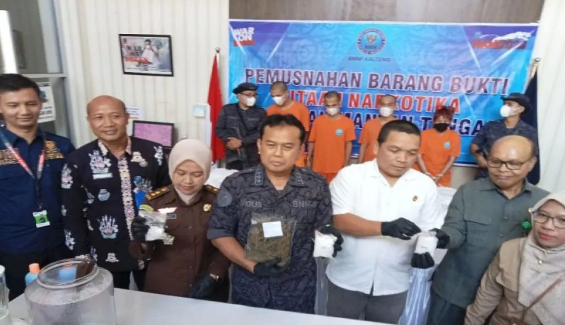 Tiga Daerah di Kalteng Masuk Zona Merah Narkoba 1 5 Zona Merah Narkoba 3klm