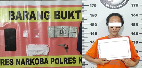 Warga Banjarmasin Gagal Edarkan Sabu di Kapuas 1 5 sabu 3klm