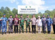 Aster Panglima TNI Tinjau 8.000 Pohon Mangrove di Desa Pagatan Besar