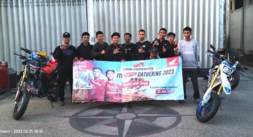 Komunitas Honda PT. Trio Motor Nobar MXGP 1 7 3klm 1