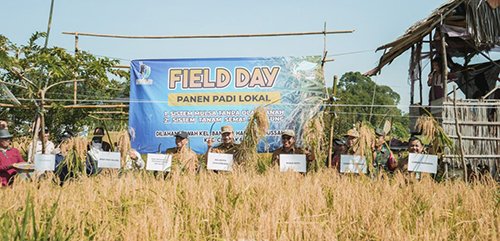 Petani Bangkal Panen Raya Dengan Metode Mulsa 1 Hal 10 3 Klm BJB1